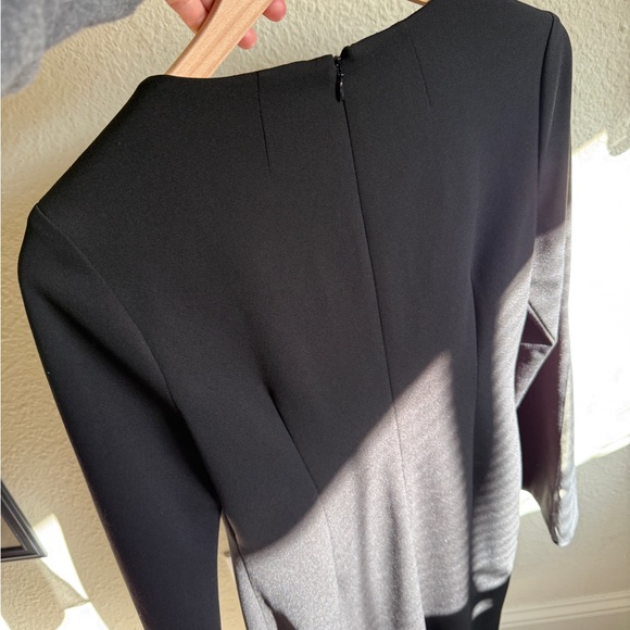 Calvin Klein Elegant Black Long Sleeve Dress-size 10-NWT - Picture 5 of 9